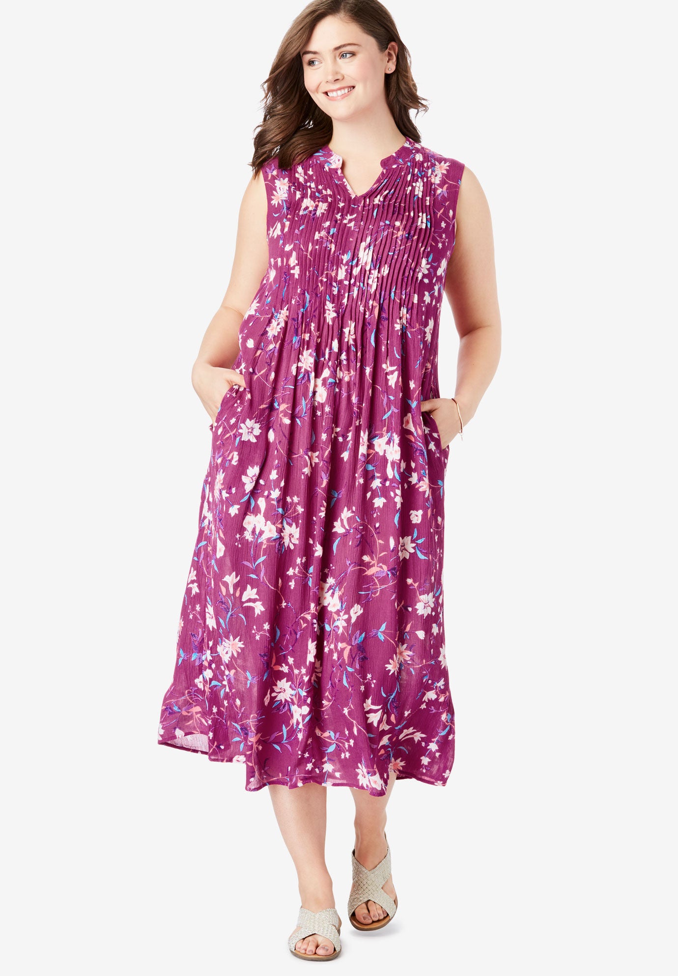 Flashy Purple Dress